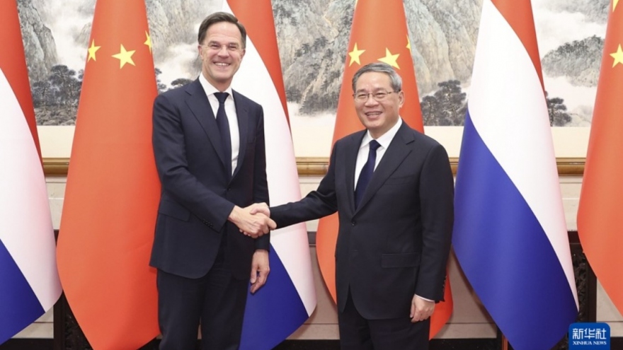 Thủ tướng Trung Quốc Lý Cường hội đàm với Thủ tướng Hà Lan Mark Rutte